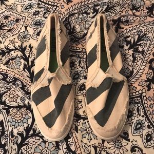 Keds Distressed Slip On Sneaker